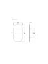 450mm Oval Shape Matte Black Finish Bathroom Mirror Cabinet Shaving Storage