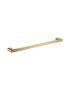 Flores Single Towel Rail 600mm Brushed Gold