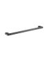 Flores Single Towel Rail 800mm Gun Metal