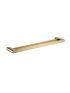 Flores Double Towel Rail 600mm Brushed Gold