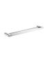 Flores Double Towel Rail 600mm Chrome