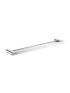 Flores Double Towel Rail 800mm Chrome