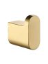 Flores Robe Hook Brushed Gold