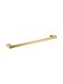 Ceram Single Towel Rail 800mm Brushed Gold 