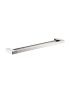 Ceram Double Towel Rail 800mm Brushed Nickel 