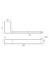 Ceram Towel Bar Matt Black 