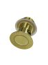 32mm Bathroom Brushed Gold Solid Brass Basin Pop Up Waste With Overflow