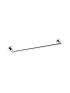Otus Round Single Towel Rail 750mm Chrome
