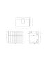 750mm Aria Matte White 2 PAC MDF 2 Drawers Wall Hung Bathroom Vanity With Handle