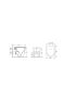 Berlin99 Matte White Wall Faced Pan with Slim UF Seat Cover Quiet Flushing Technology Floor Pan