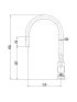 Otus Pull Out Sink Mixer Brushed Nickel