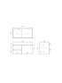 900MM White Oak MDF Bathroom Vanity Left Drawers Wall Hung Cabinet Only