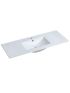 1200x460mm Nana Gloss White Thin Edge Ceramic Top