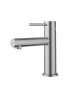 Otus Slimline SS Basin Mixer Brushed Stainless Steel
