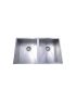 Rosa Double Bowl Above / Undermount Kitchen Sink 760 x 440mm